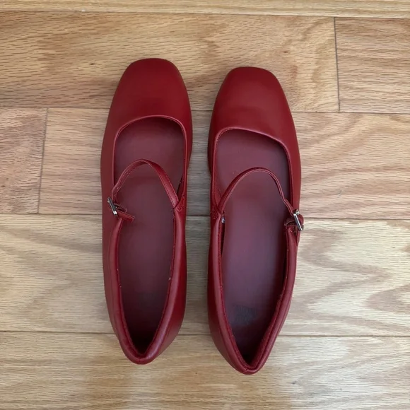 Wild Fable Red Mary Jane Size 8 - Picture 2 of 2